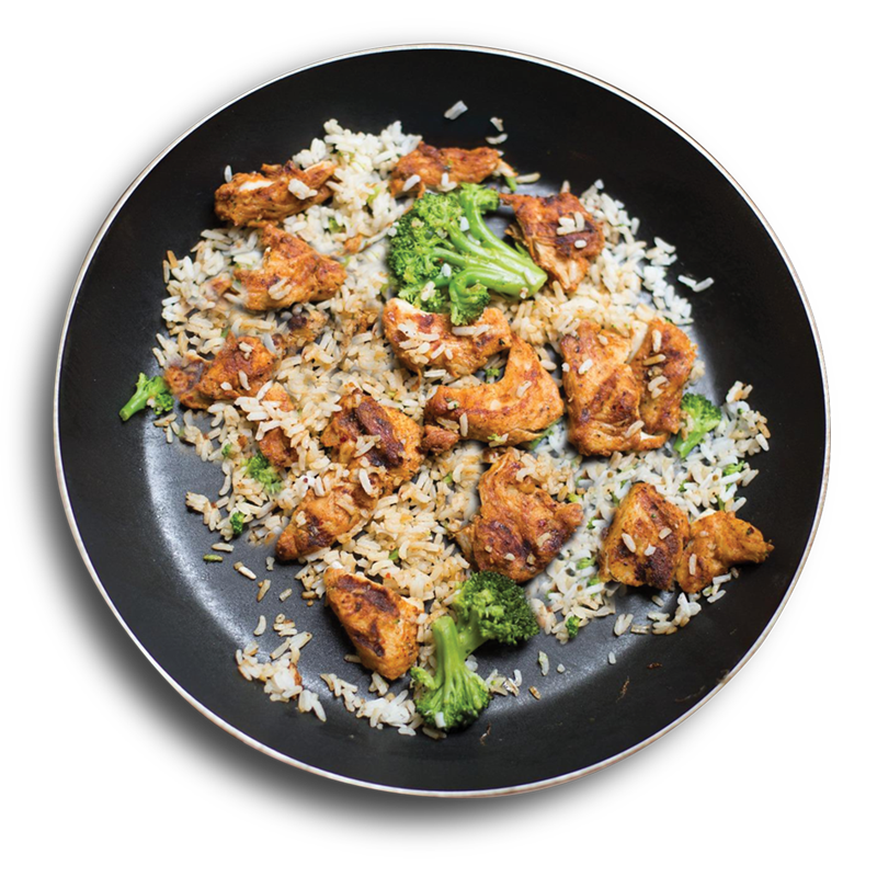 Arroz con Pollo y Brócoli - Koblenz Electrica