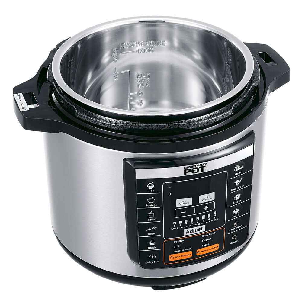 Olla Multifunción de 8 Litros Kitchen Magic Pot KMP-1200 IN