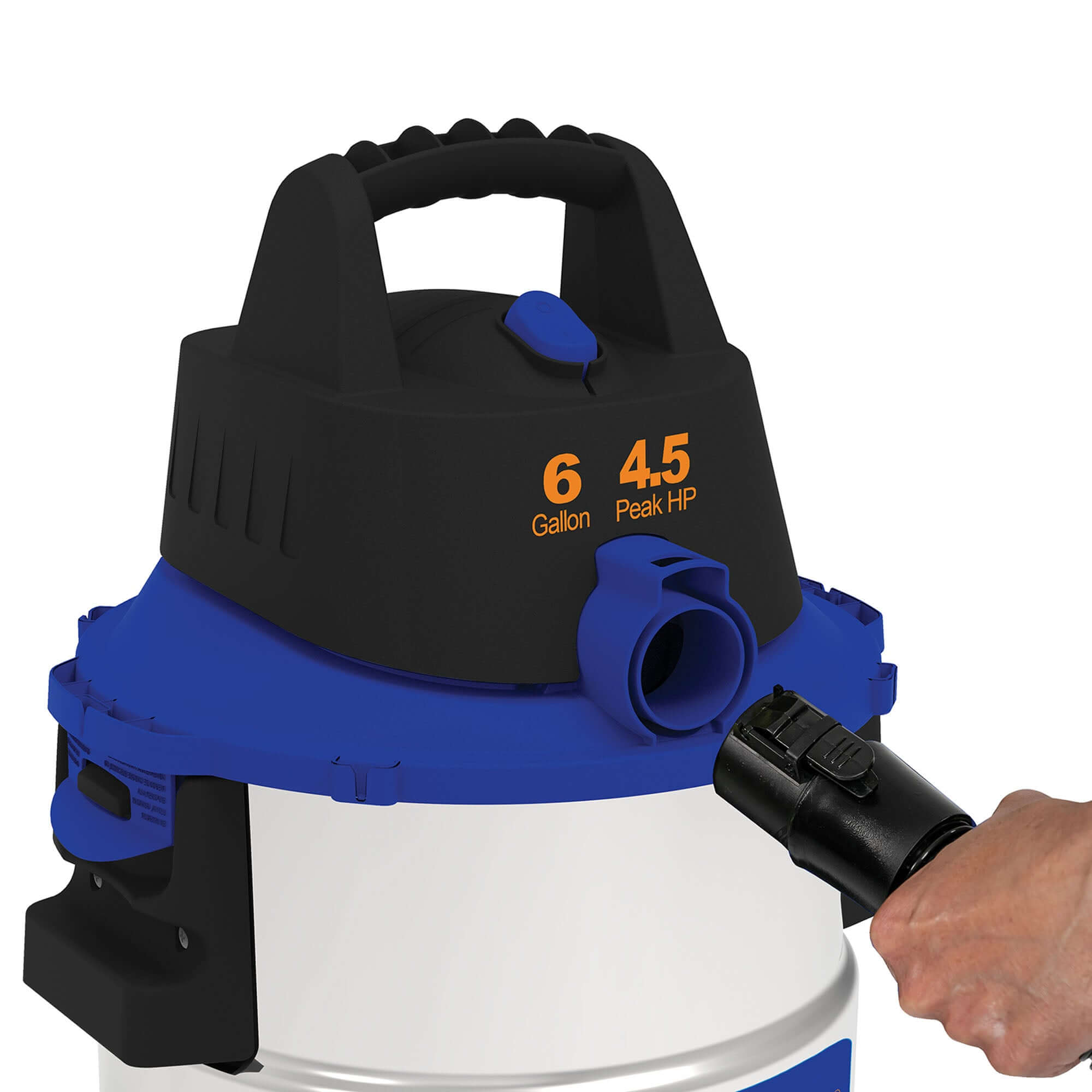 Aspiradora Seco-Mojado 6 Galones de Acero WD-6 L212 SS - Koblenz Electrica