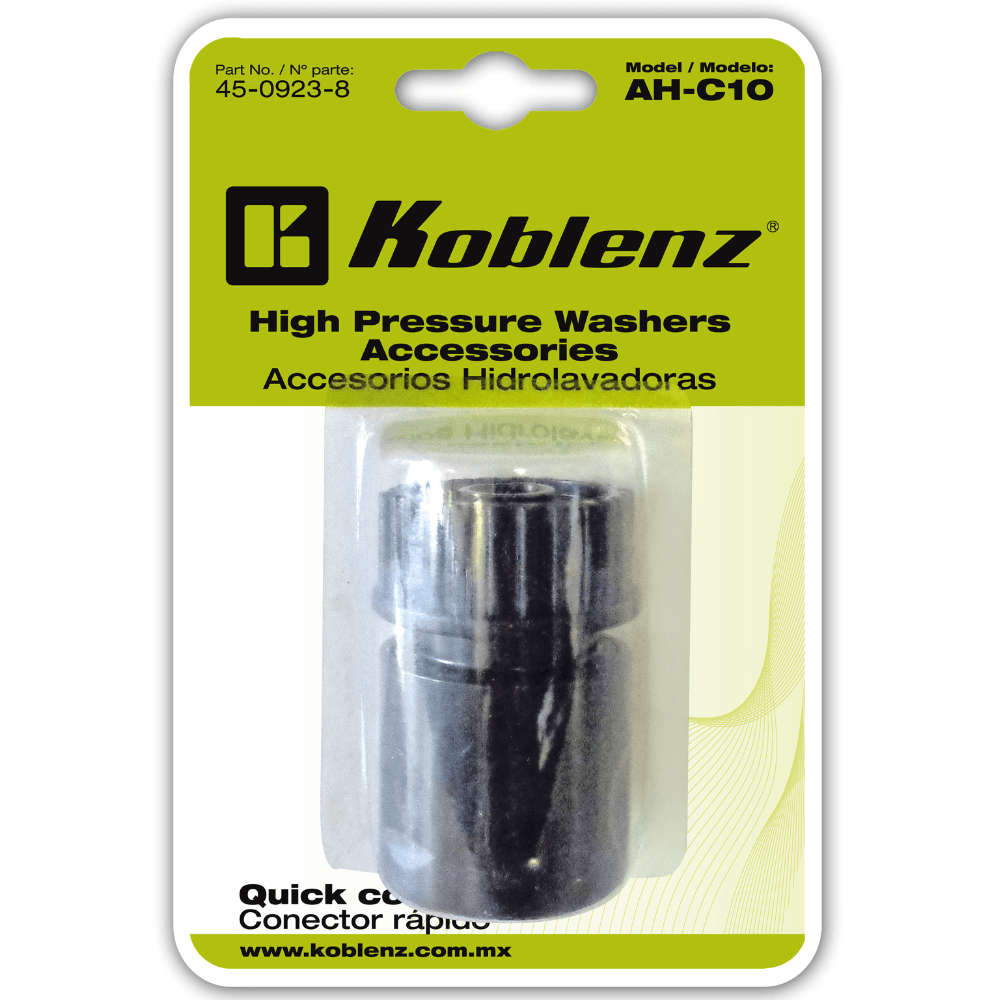 Conector Rápido para Hidrolavadoras AH-C10 - Koblenz Electrica
