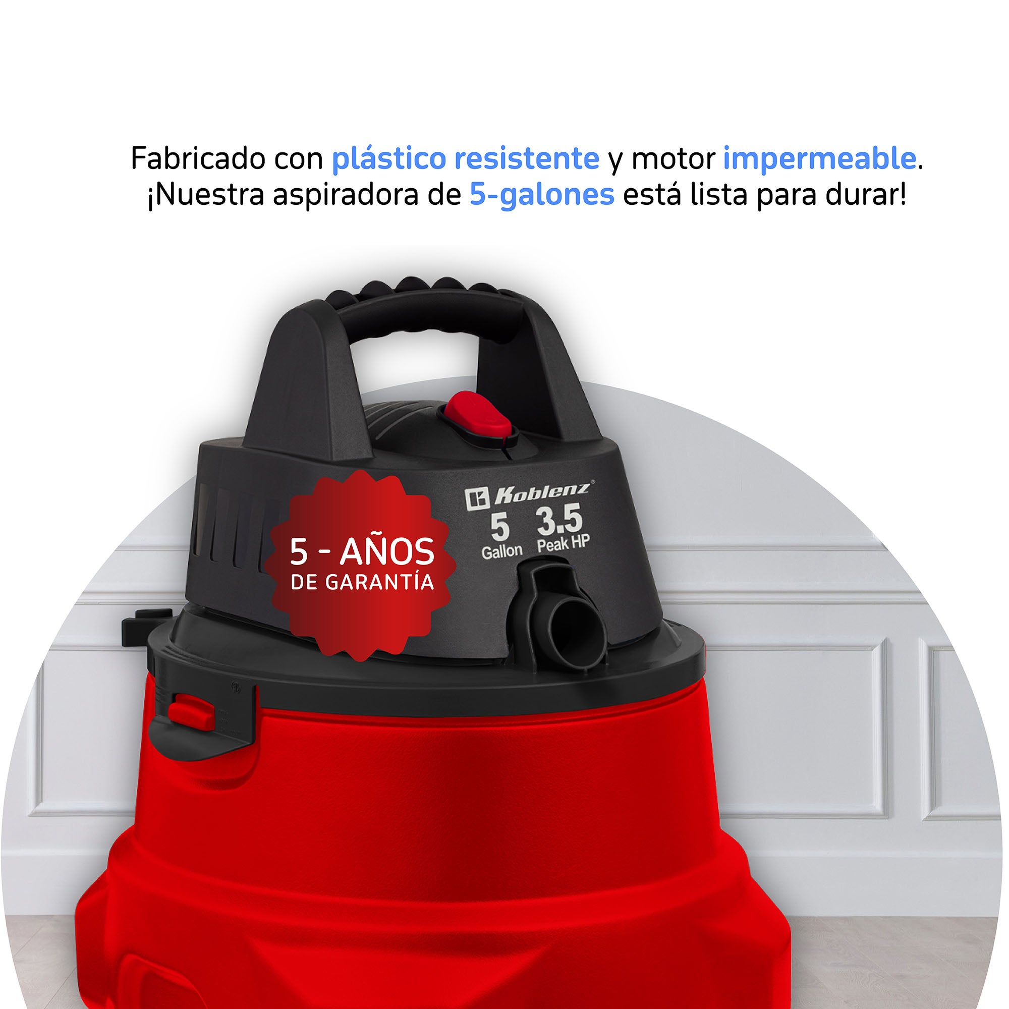 Devoradora Seco-Mojado 5 Galones SM-5
