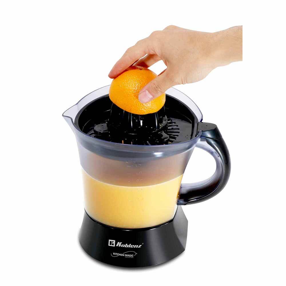 Jarra de 1.2 L de capacidad en el exprimidor de cítricos