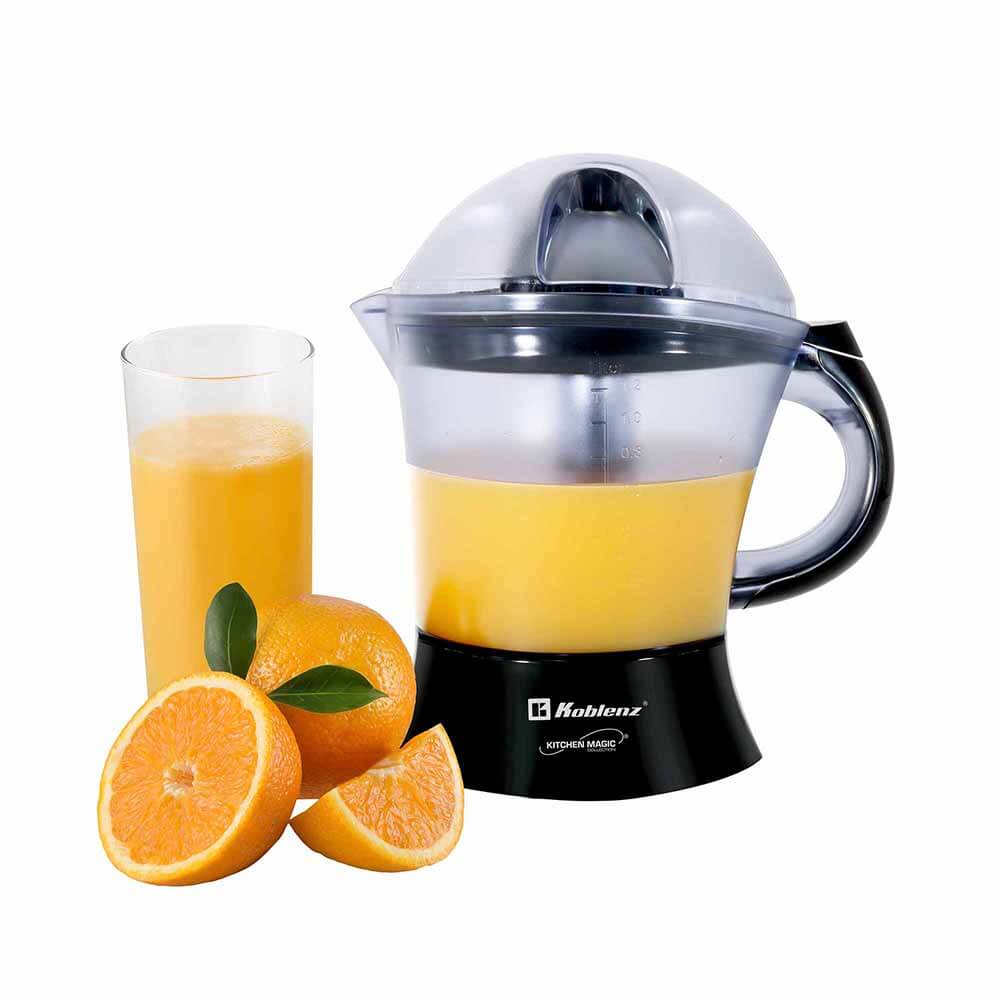 Exprimidor de cítricos en color negro