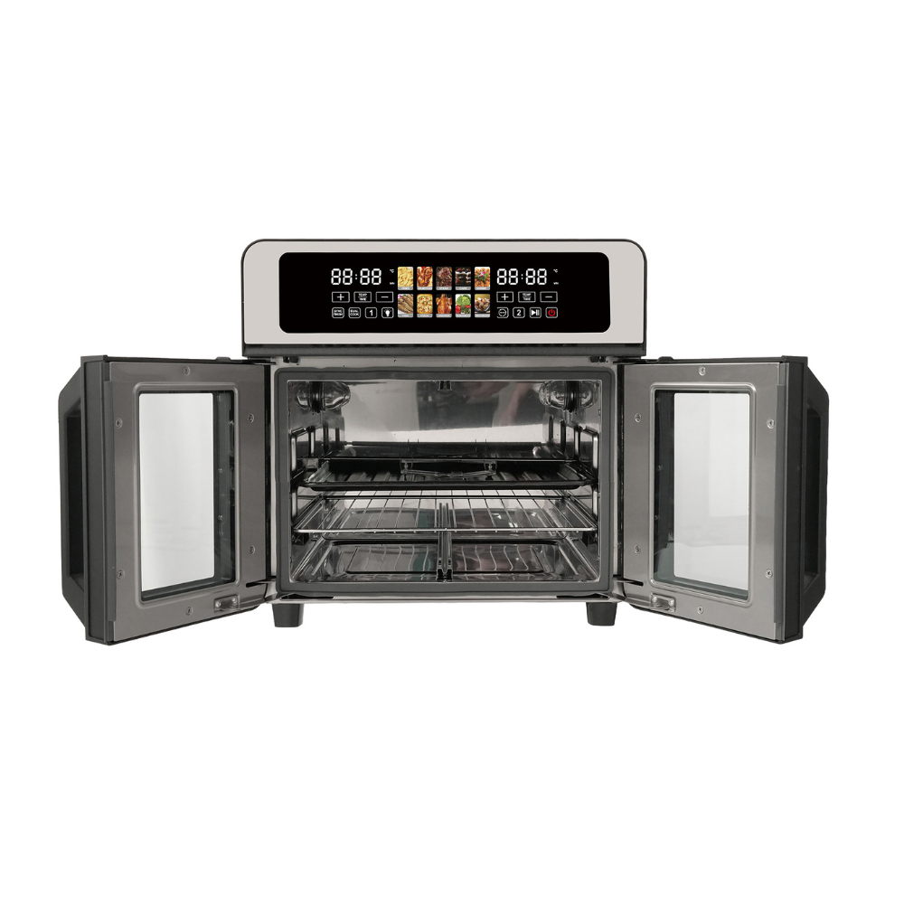 Horno con Freidora de Aire French Door Elite HFKM-1600 HFD