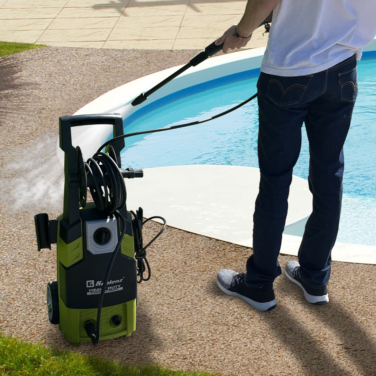 Hidrolavadora Eléctrica de Inducción 2600 PSI HL-450 V - Koblenz Electrica