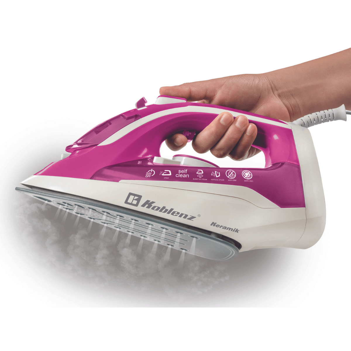 Plancha Secure Keramik PKK-550 SR - Koblenz Electrica