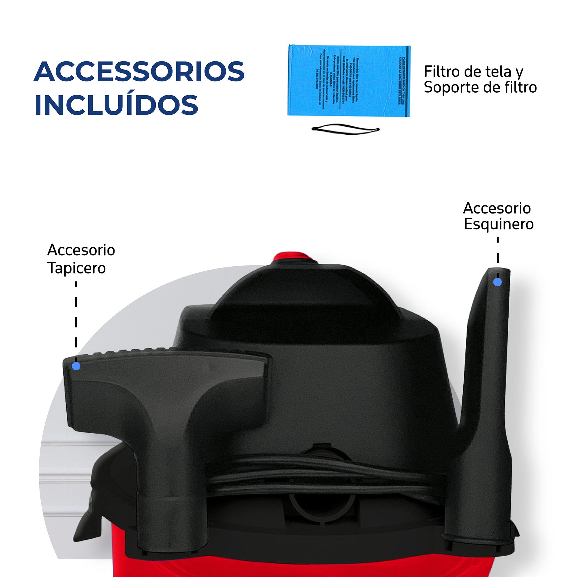 Devoradora Seco-Mojado 2.5 Galones SM-2.5