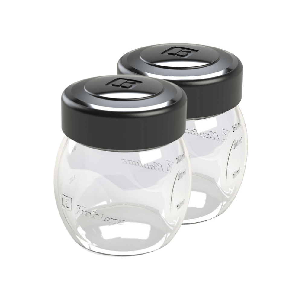 2 Mini Vasos de Licuadora de 300 ml para Puré & Salsa - Koblenz Electrica