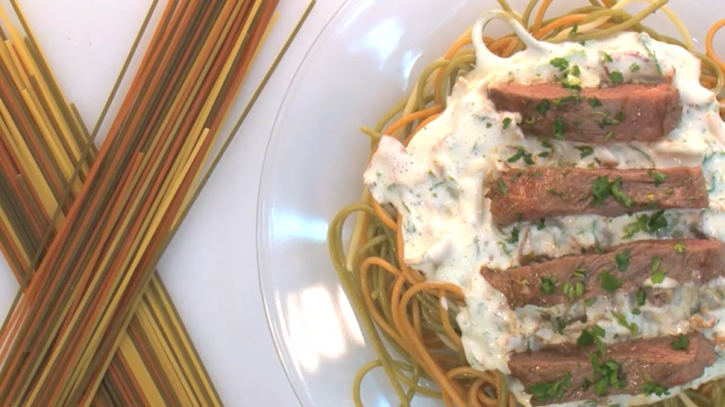 Spaghetti con Arrachera - Koblenz Electrica