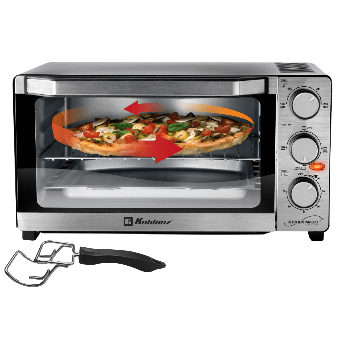 Horno Tostador Pizza y Más HKM-1500 P