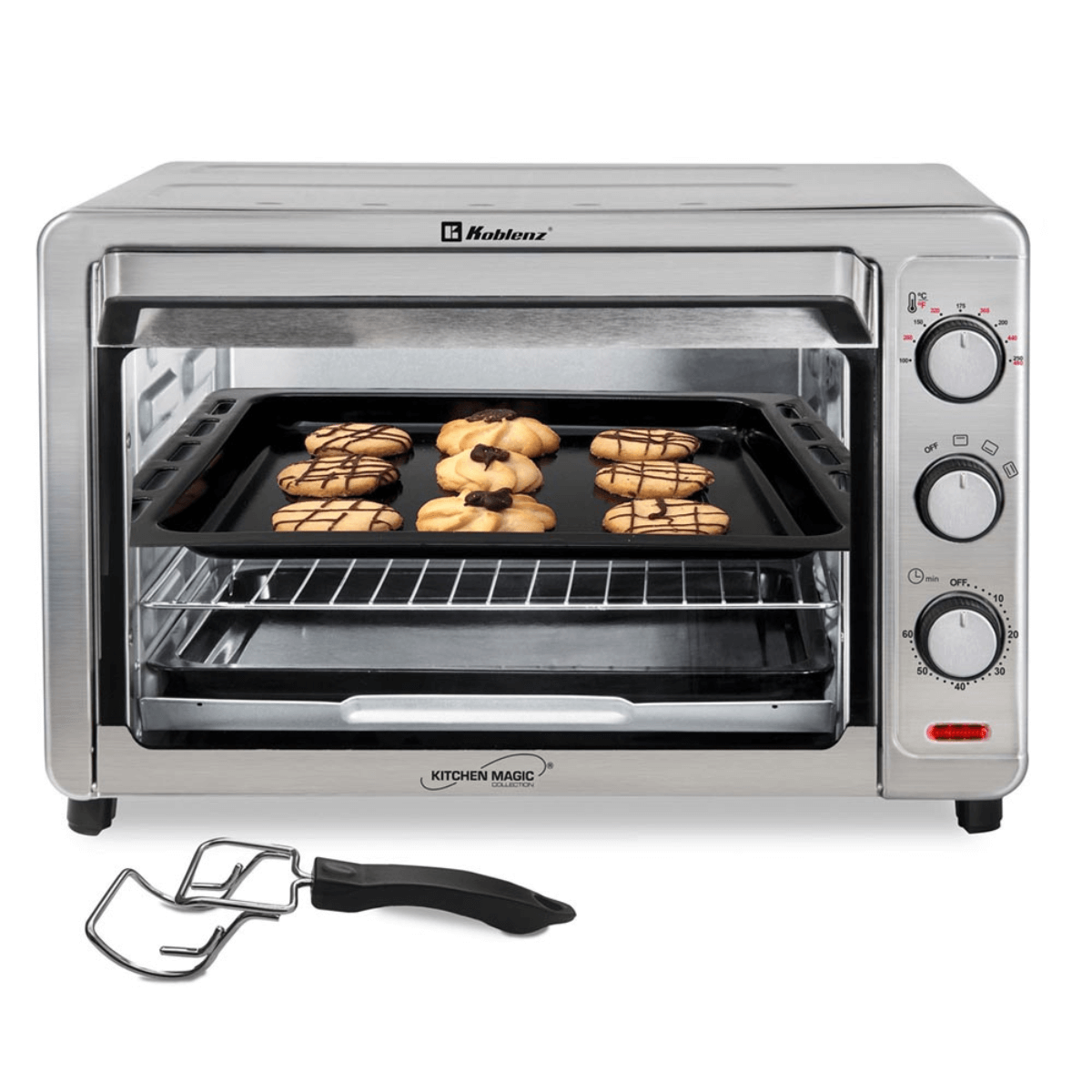 HORNO TOSTADOR ELECTRICO KOBLENZ 1500C – Santa María Mueblerías