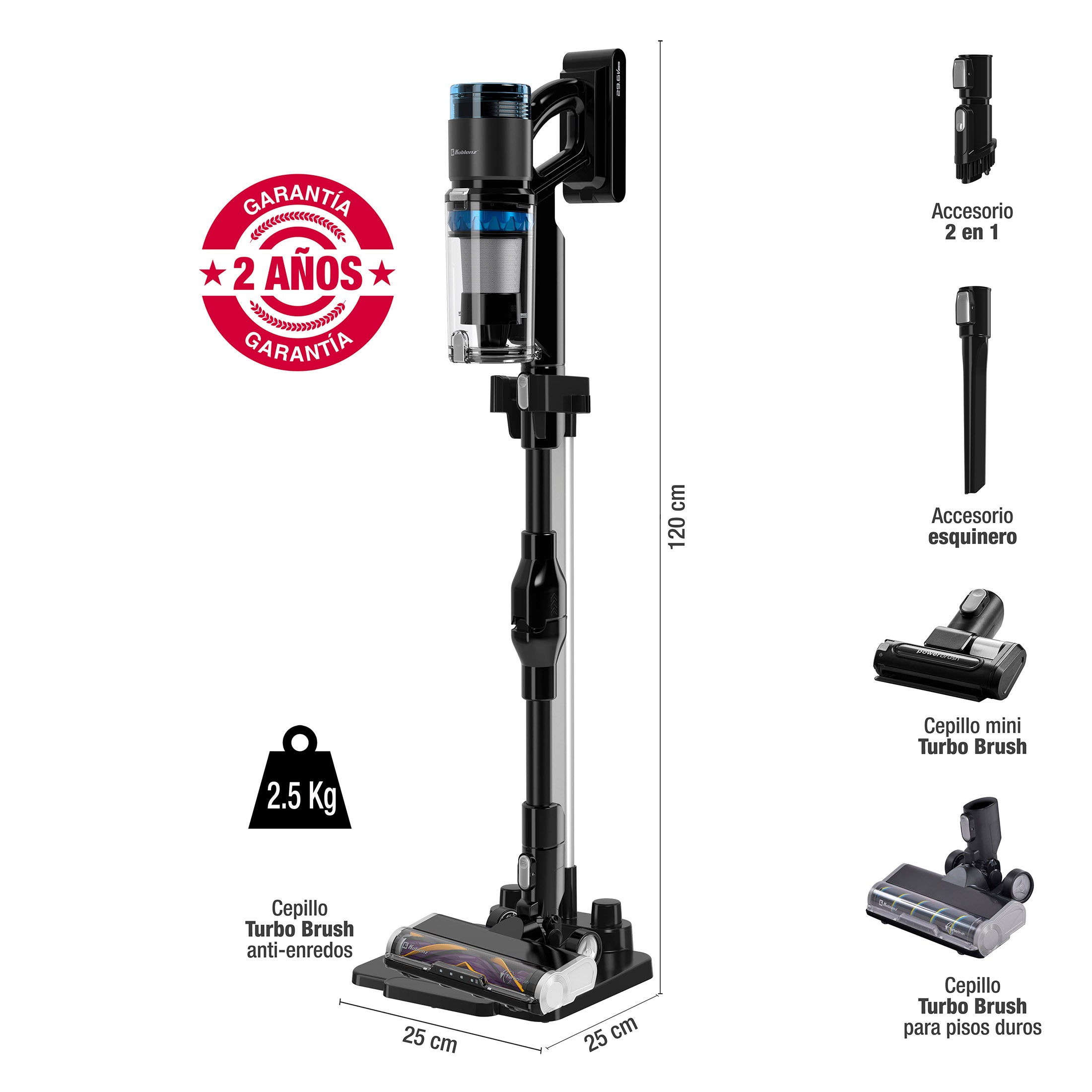 Devoradora Inalámbrica Júpiter SVKM-6990