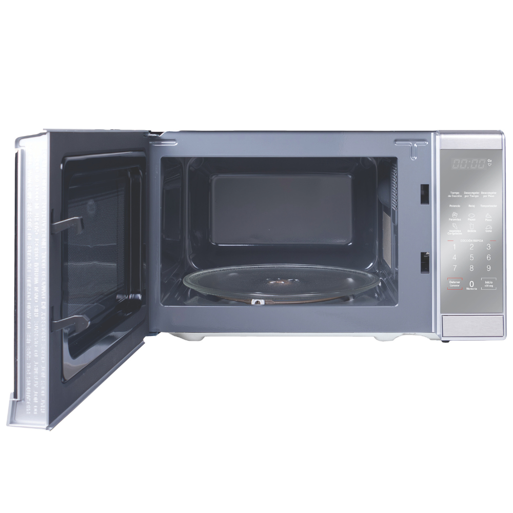 Capacidad de 0.7 pies de horno de microondas